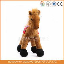 Peluche cheval heureux gros jouet cheval peluche jouet cheval pour les filles